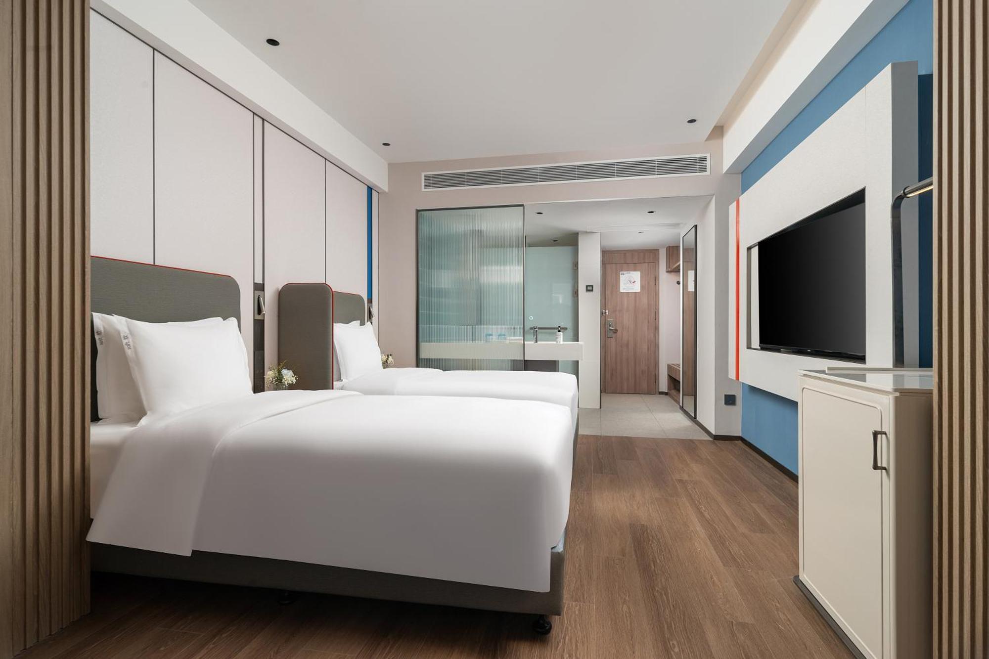 Holiday Inn Express Xiamen Lushan -Shopping Center By Ihg Exteriör bild